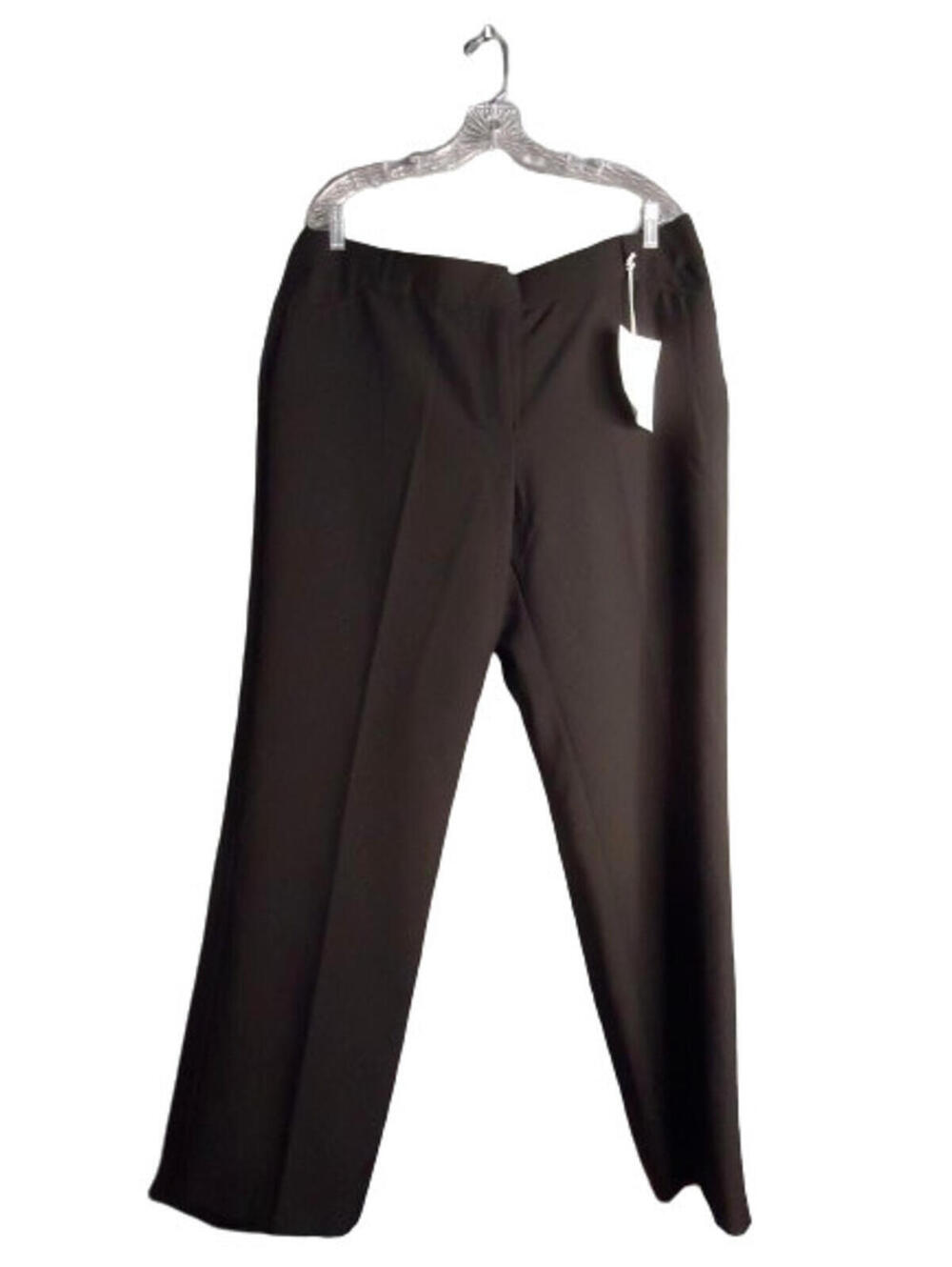Cato The Curvy Fit Trousers Dress Pants Women Size 16 Black Gap Free Fit Stretch